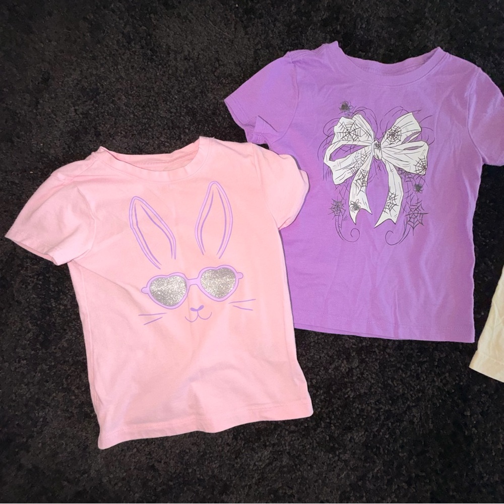 Toddler Girls Graphic Tee bundle - Size XS - Picture 3 of 8